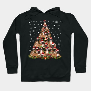 Boxer Christmas Tree X-Mas Gift Hoodie